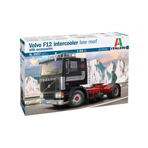 1/24 Italeri Volvo F12 Intercooler Low Roof with accesories 3957